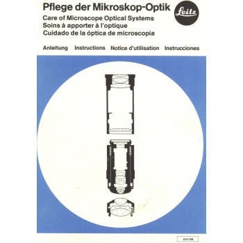 Leitz care of microscope optical systems instructions