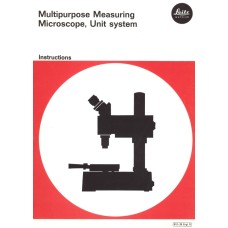 Leitz multipurpose measuring microscope system manual