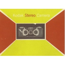 Kodak stereo camera instruction for use manual