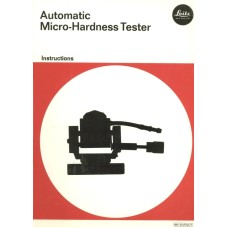 Leitz automatic micro-hardness tester instructions
