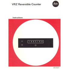 Leitz leica vrz reversible counter instructions manual
