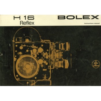 H16 bolex reflex 16mm camera instruction manual