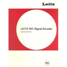 Leitz wetzlar isc signal encoder operating instructions