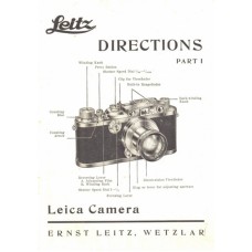 Leitz wetzlar directions 1 leica camera instructions