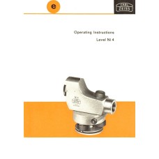 Zeiss operating instructions level ni 4 manual data