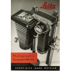 Leitz photographic equipment ma ivb leica wetzlar