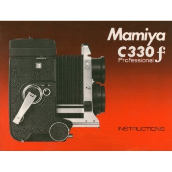 Mamiya c330 f professional camera instruction manual