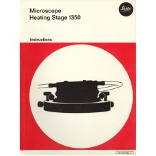 Leitz microscope heating stage 1350 instructions