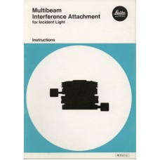 Leitz multibeam inteference attachment incident light