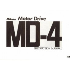 Nikon camera motor drive md-4 instruction manual