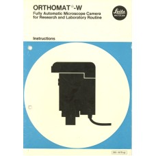 Orthomat w automatic microscope camera instructions