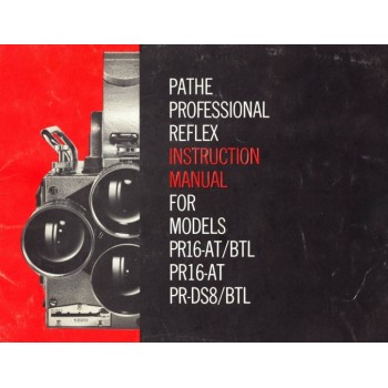 Pathe pr16-at btl reflex 16mm movie camera instruction