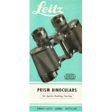 Leitz prism binoculars leica wetzlar