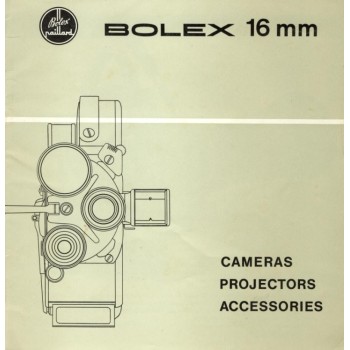 Bolex h16 cameras projectors accessories brochure info