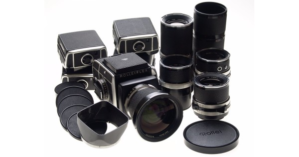 Buy rolleiflex sl66 camera mega kit 5 zeiss lens backs distagon 4