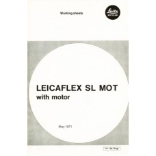 Leicaflex sl mot with motor working sheets leitz