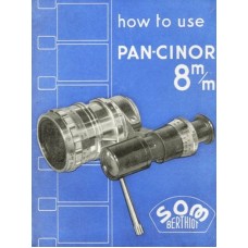 How to use som berthiot pan-cinor 8mm manual