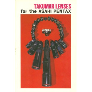 Takumar lenses for asahi pentax information brochure