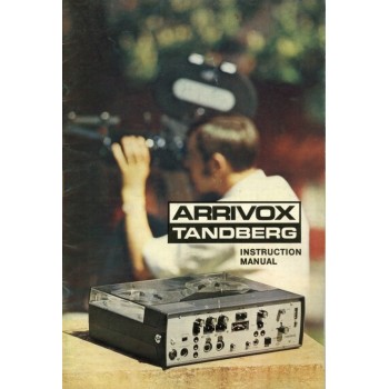 Arrivox tanberg sound recorder arri instruction manual