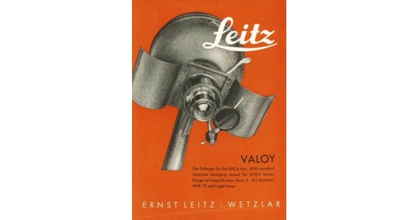 Leitz valoy leica enlarger technical information