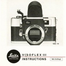 Leitz wetzlar visoflex iii camera instructions manual