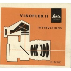Leica leitz wetzlar camera visoflex ii instructions