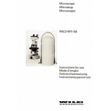 Wild microscope m11-eb instruction manual p