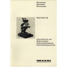 Wild m20-eb microscope instruction manual