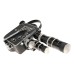 Bolex H16 Reflex 16mm Movie Camera with 3 Lenses set