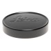 Leica Black Lens Cap with Red Velvet Lining vintage