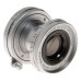Leica Elmar 5cm f/2.8 Lens with Filters Adapters