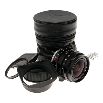 Leica Super-Elmar-M 21mm f/3.4 ASPH Lens case caps filter set