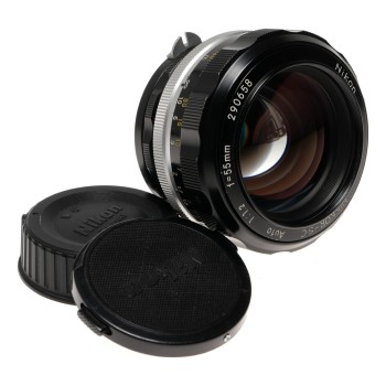 Nikon Nikkor-S.C Auto 55mm f/1.2 Lens