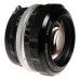 Nikon Nikkor-S.C Auto 55mm f/1.2 Lens