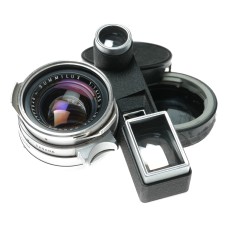 Leica Summilux Steel rim 1.4/35 mm rare vintage lens