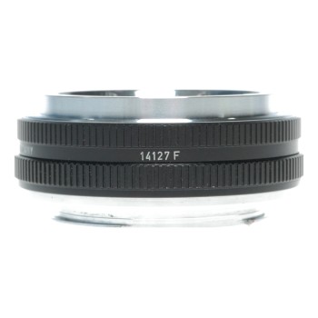 Leitz 14127F Wetzlar black M to R lens adapter aperture