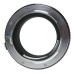 Leitz 14127F Wetzlar black M to R lens adapter aperture