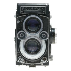 Rolleiflex 3.5f TLR Xenotar White face SERVICED film camera USED
