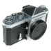 Nikon F body chrome SLR classic 35mm film camera with manual stunning