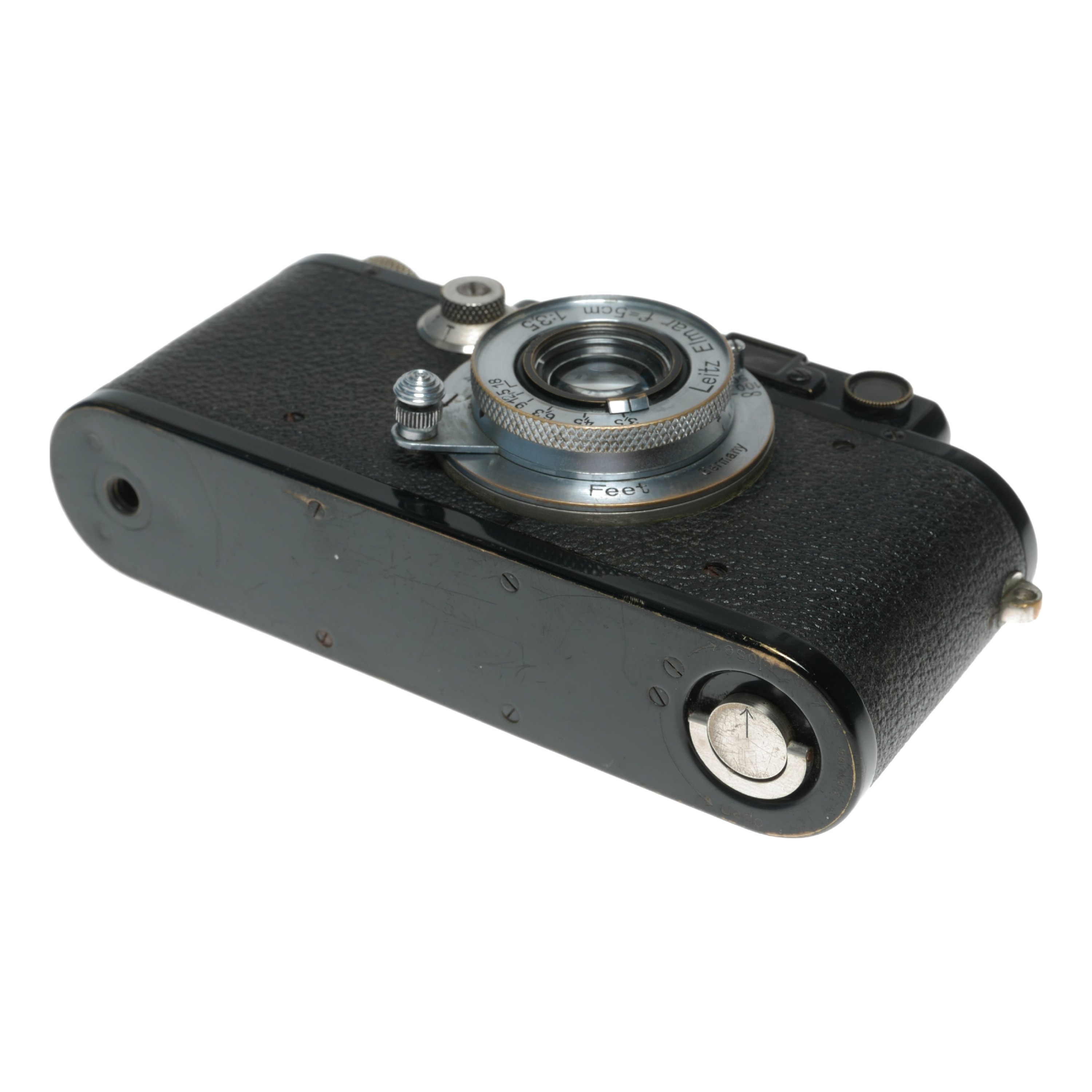 Buy leica iii black paint rf camera leitz elmar 5cm 1:3.5