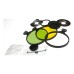 Linhof assortment of filters and accessories lens cam holder