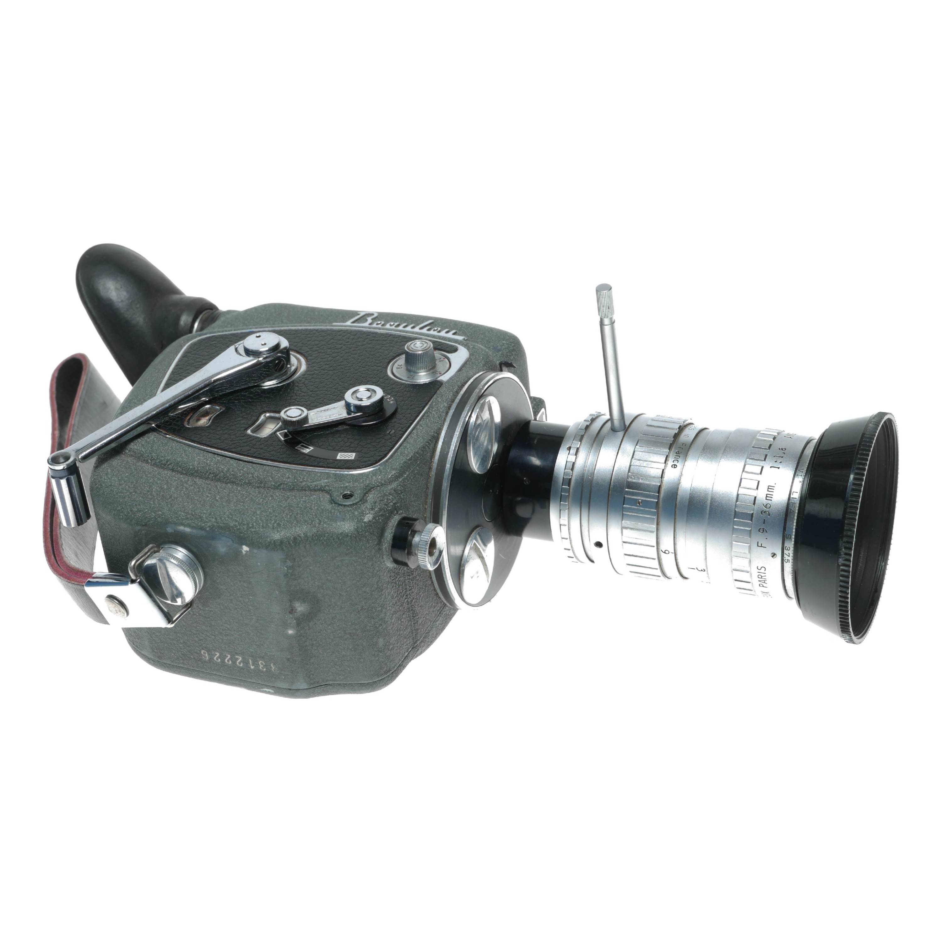 Caméra Beaulieu Reflex MR8 Avec Objectif Angénieux F/9-36mm 1:1.4 Type K3, Occasion, Numéro B215829