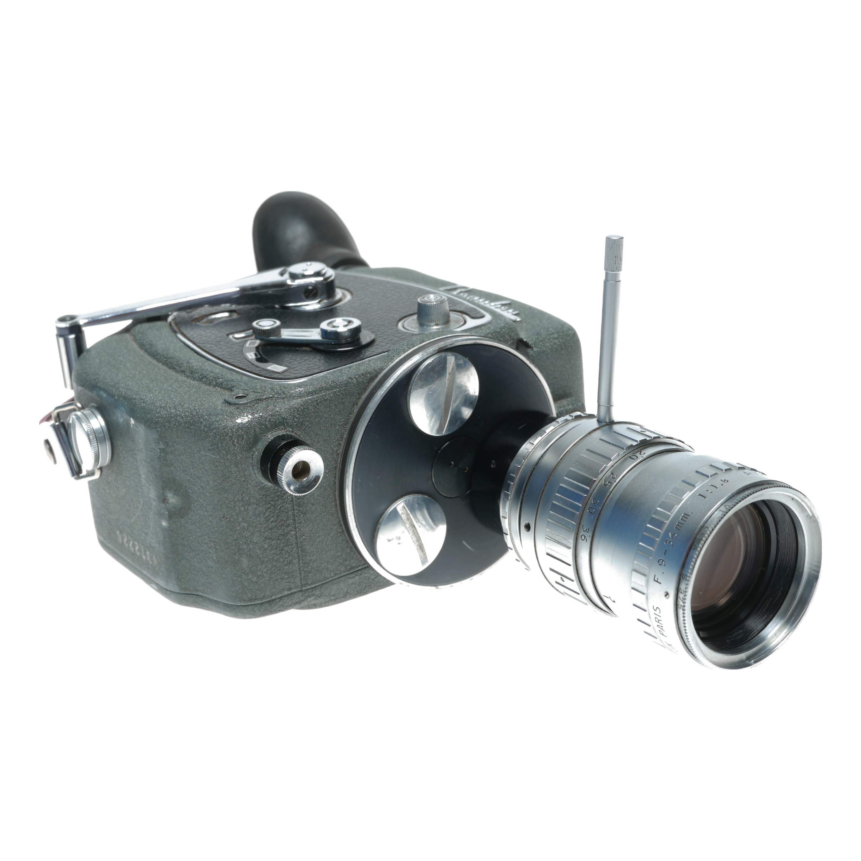 Caméra 8 Mm Beaulieu Automatic – Angenieux Zoom K2 7.5-35mm, Fonctionne