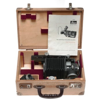 Leitz camera bellows macro photography close focus accessory cased