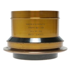 Cooke lens Series IIA 6.5 inches x 4.75 inches eq focus 8.2 inches brass lens