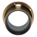 Cooke lens Series IIA 6.5 inches x 4.75 inches eq focus 8.2 inches brass lens