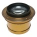 Cooke lens Series IIA 6.5 inches x 4.75 inches eq focus 8.2 inches brass lens