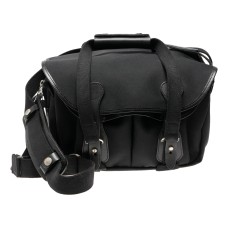 Billingham 335 Camera Bag Black Canvas Leather Made England