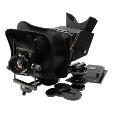 Pan-Field 4x5 View Camera Kit Schneider 90mm 210mm Lenses