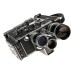 REX 4 Bolex H16 Reflex 16mm Cine Camera 3 Switar Lenses f10mm